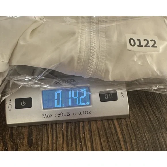 Bally Vtg Full Zip Jacket Windbreaker Womens Sz XL Ivory Soft Cotton Logo Lining - Picture 14 of 14